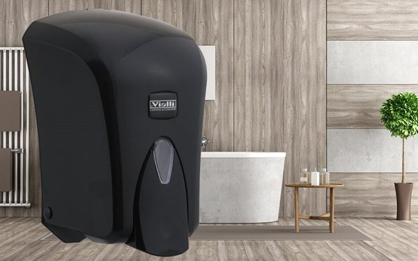 Vialli Sabunluk 1000 ml (Siyah) S6B